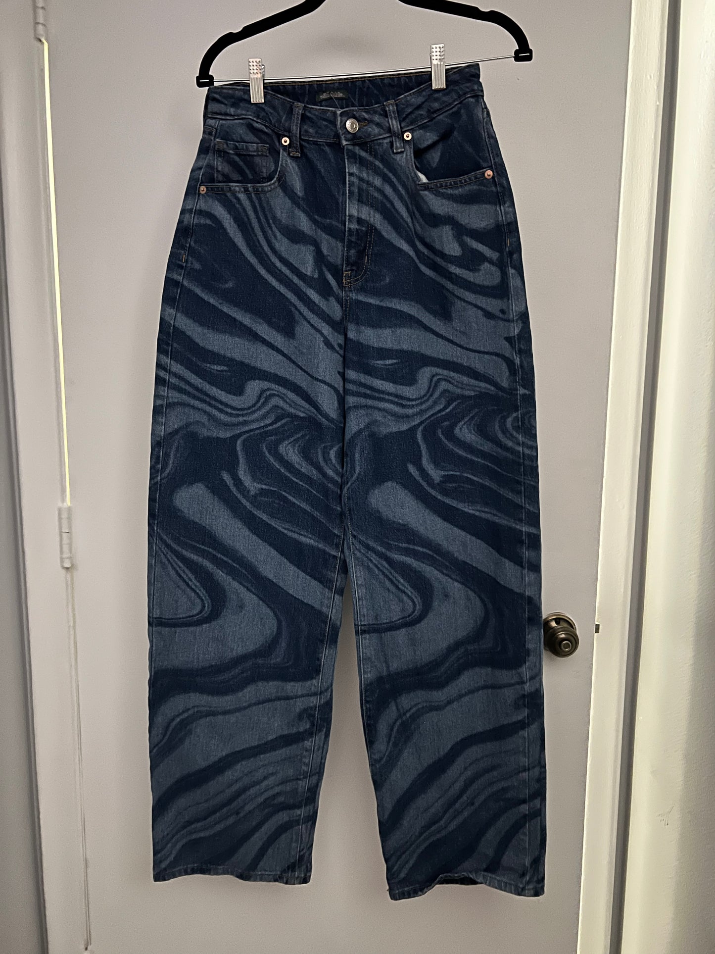 #404 Marble Denim Jeans