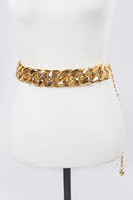 #324 Gold Chain Link Belt 43 inches