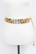 #337 Two Tone Chain Link Belt 44inches