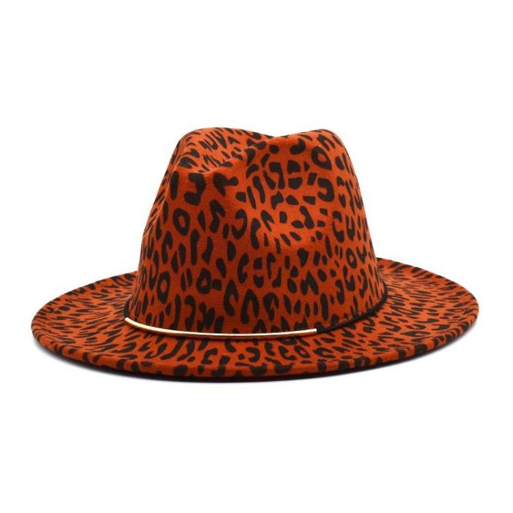 Leopard Print Fedora-Now Shipping