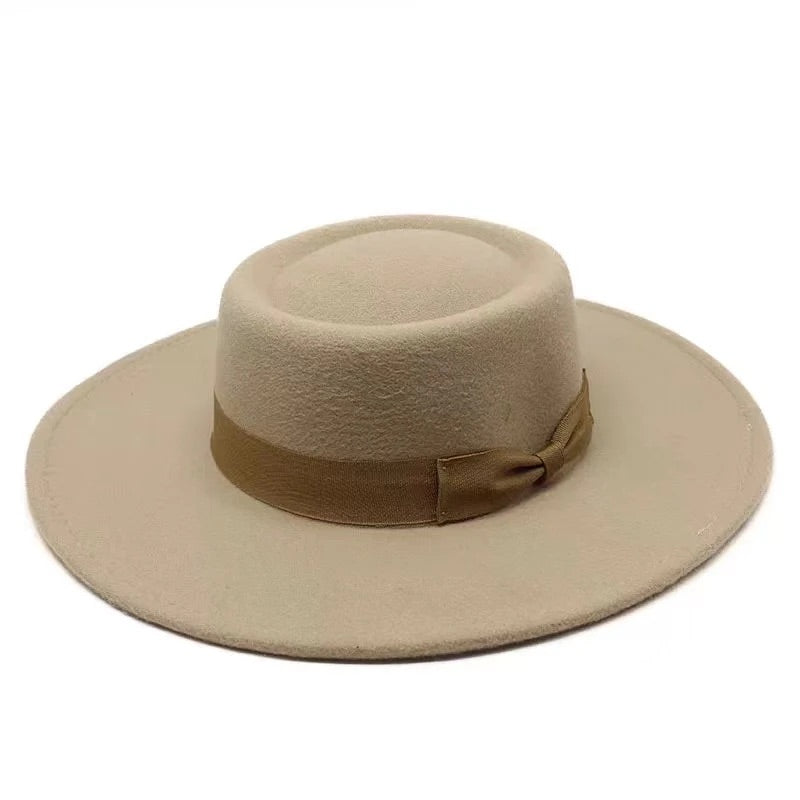 Flat Top Brim Fedora Hats -Shipping Now!