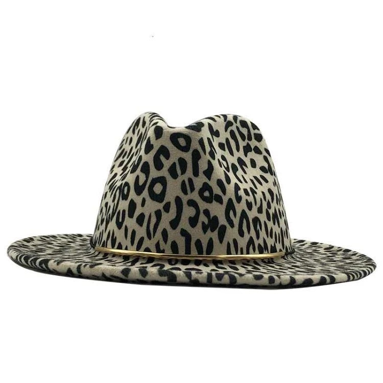 Leopard Print Fedora-Now Shipping